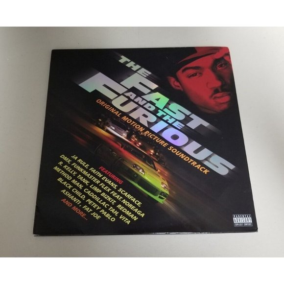 Fast & Furious Original Soundtrack LP Vinyl Record Album EUC - Picture 2 of 4